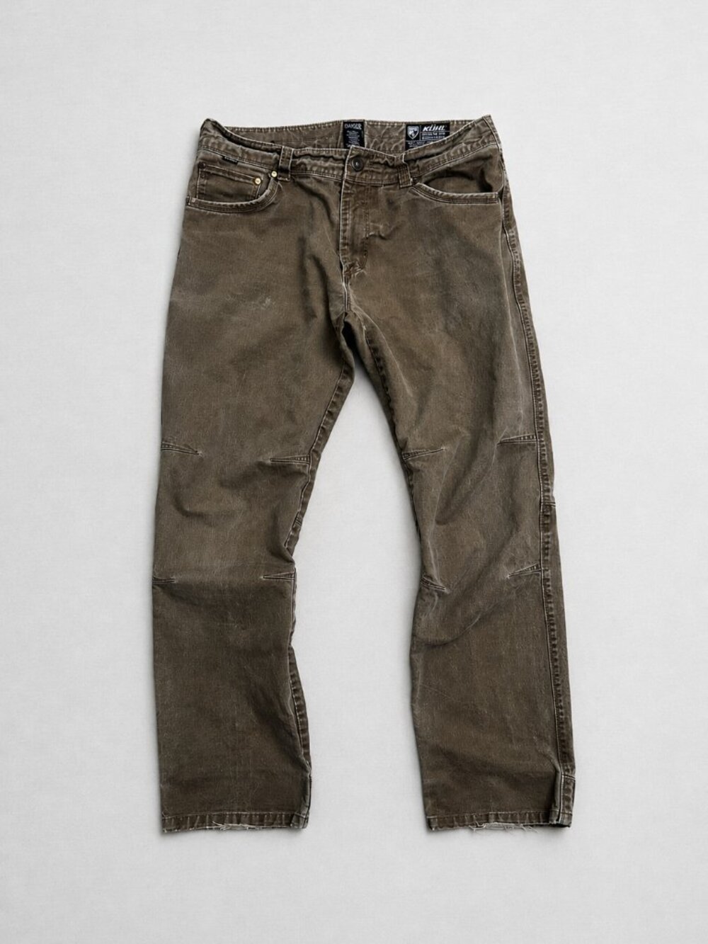 KÜHL Pants Men's 34x32 Brown Patina Dye Outdoor Hiking Utility Workwear